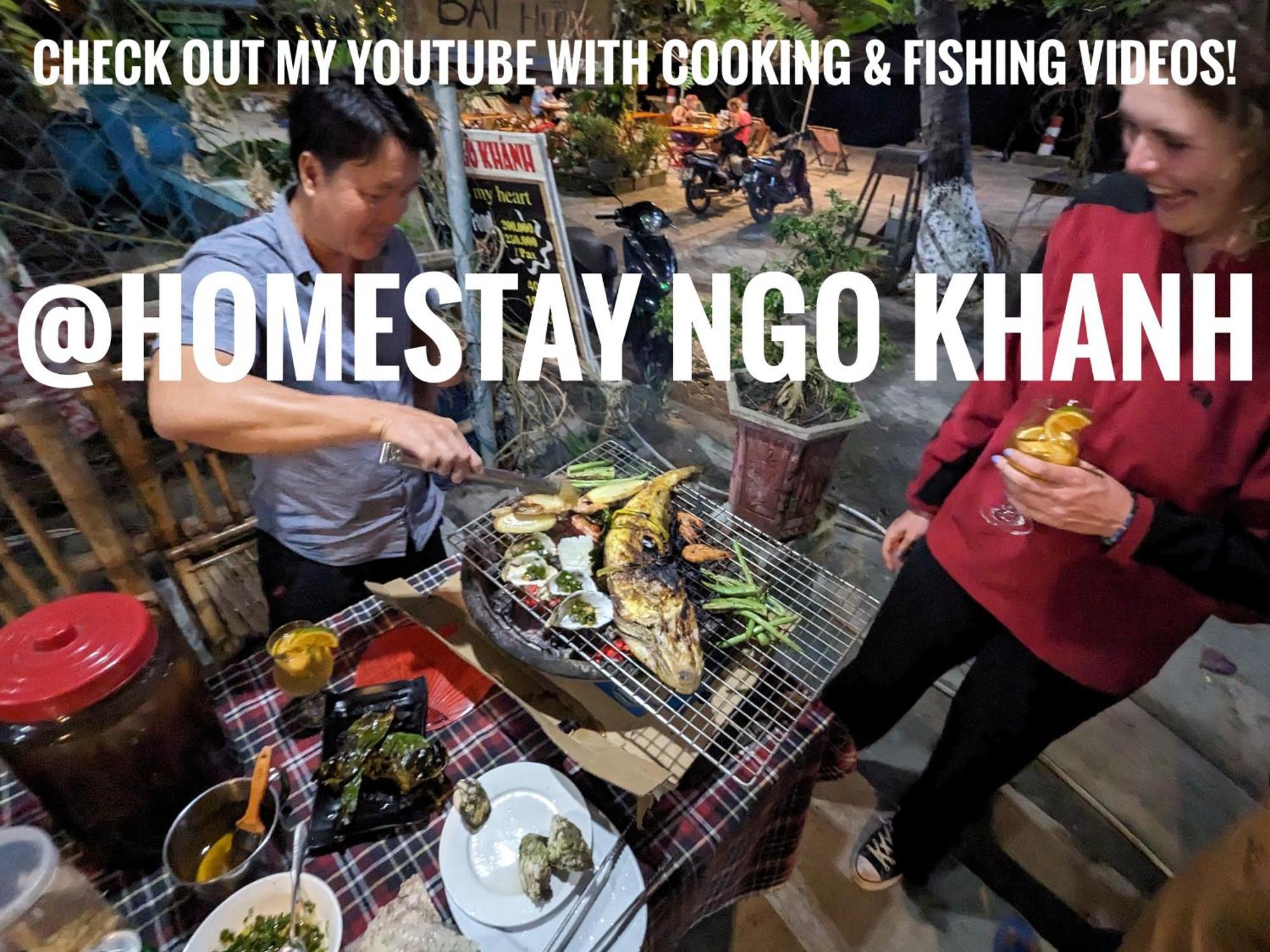 Ngo Khanh Homestay Tân Hiệ Buitenkant foto