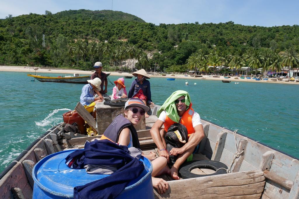 Ngo Khanh Homestay Tân Hiệ Buitenkant foto